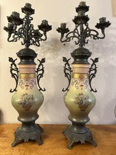 Paar antike Beisteller Vasen