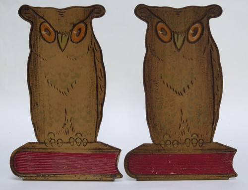 Set buchstützen eulen - 2,