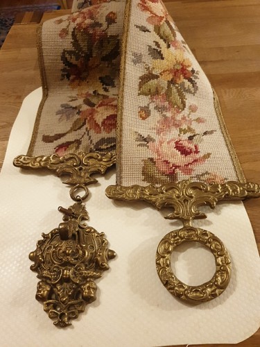Antiker klingelzug mit - antiker,