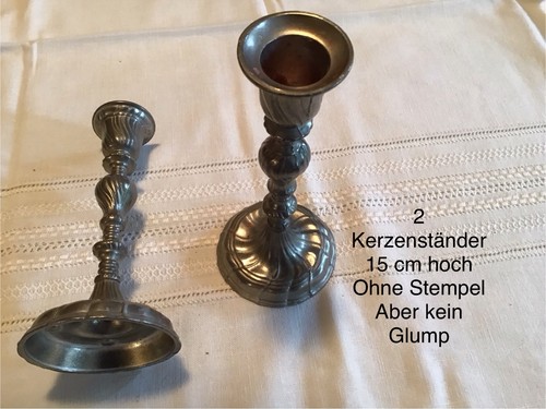 Kerzenständer aus zinn - kerzenständer,