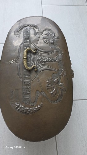 Brotkasten kupfer jugendstil - kupfer,