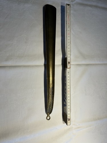 Antiker schuhlöffel messing - antiker,