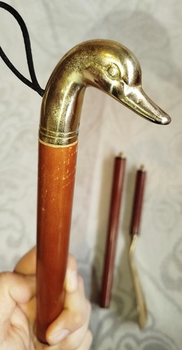 Alter goldener messing enten - goldener,