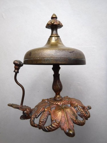 Tischglocke aus bronze - tischglocke,