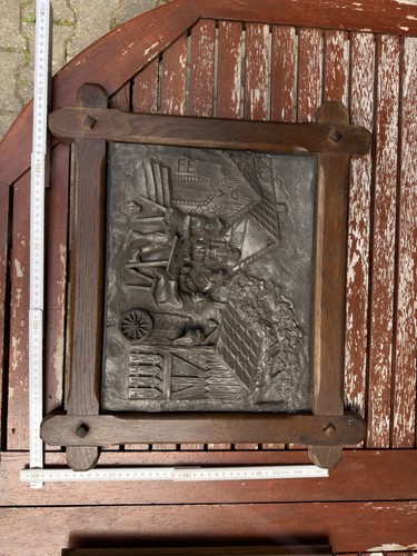 Zinnbild handwerk aus metall - zinnbild,