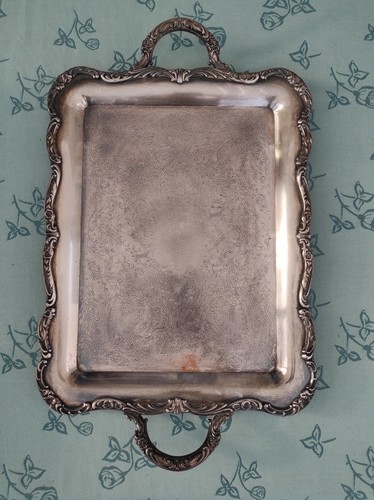 Alter tablet versilbert metall - alter,