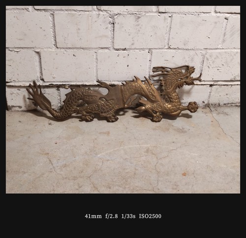 Wand drache messing - wand,