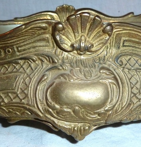 Jardiniere messing barock - messing,