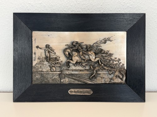 Reliefbild zinn relief - zinn,