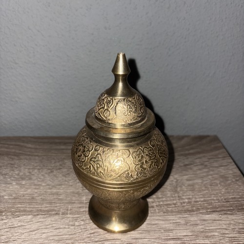 Vintage messing dose gefäß - vintage,