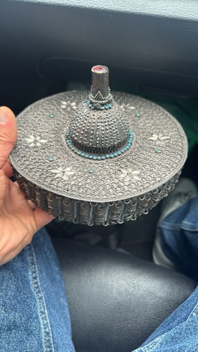 Antike osmanische schmuckdose - antike,