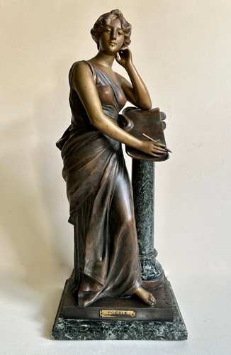 Skulptur poesie frau - skulptur,