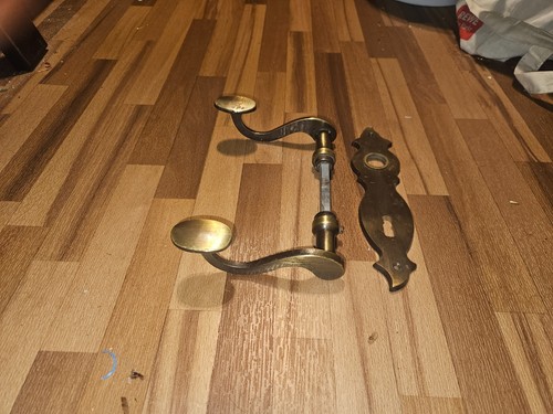 Antike türklinke mit - antike,