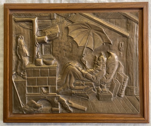 Reliefbild feinguss messing - feinguss,