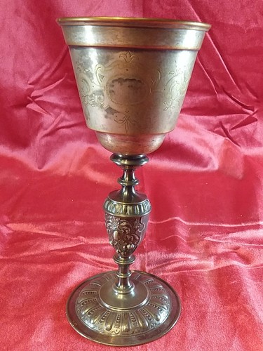 Kelch pokal messing metall - kelch,