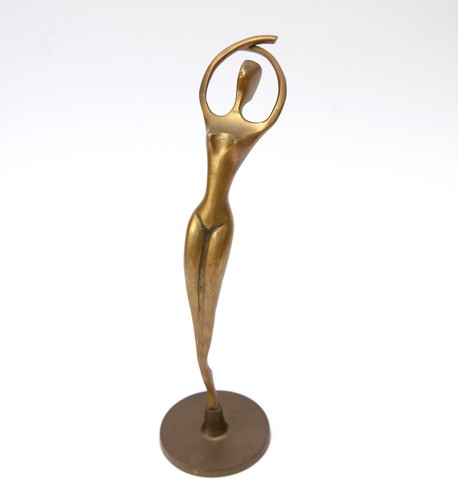 Vintage messing figur ballett - figur,