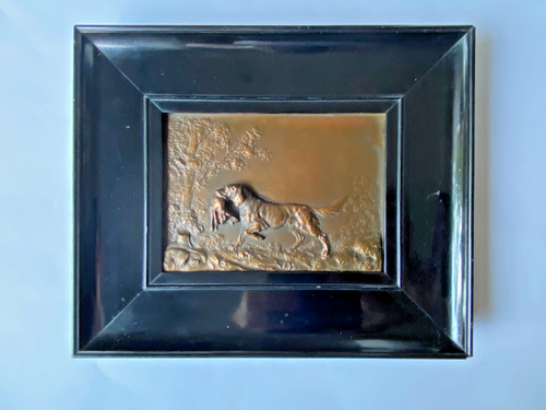 Metall-Reliefbild