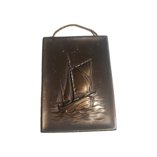 Bronze schiff aus vermutlich - bronze,