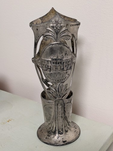Antik jugendstil metall - ,