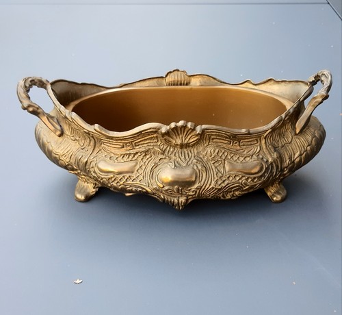 Jardiniere messing barock - messing,