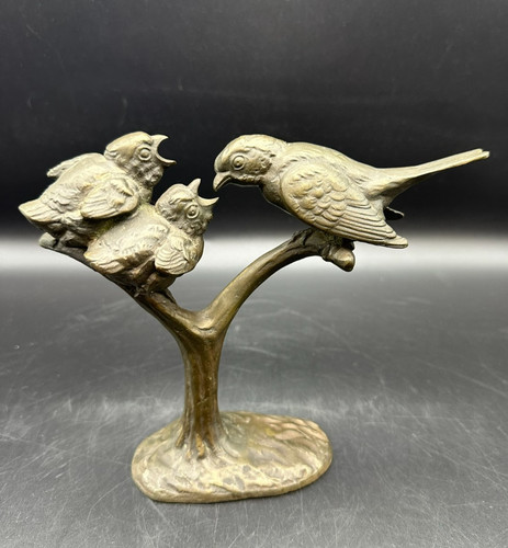 Bronze vögel auf - bronze,