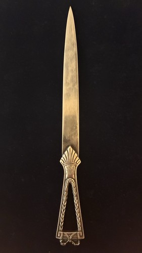 Antik brieföffner jugendstil - brieföffner,