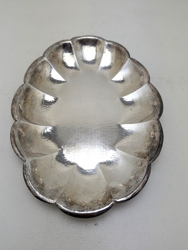 Art deco schale - schale,, versilbertes